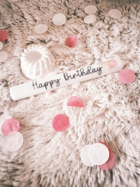 Happy Birthday - Kerzentattoo